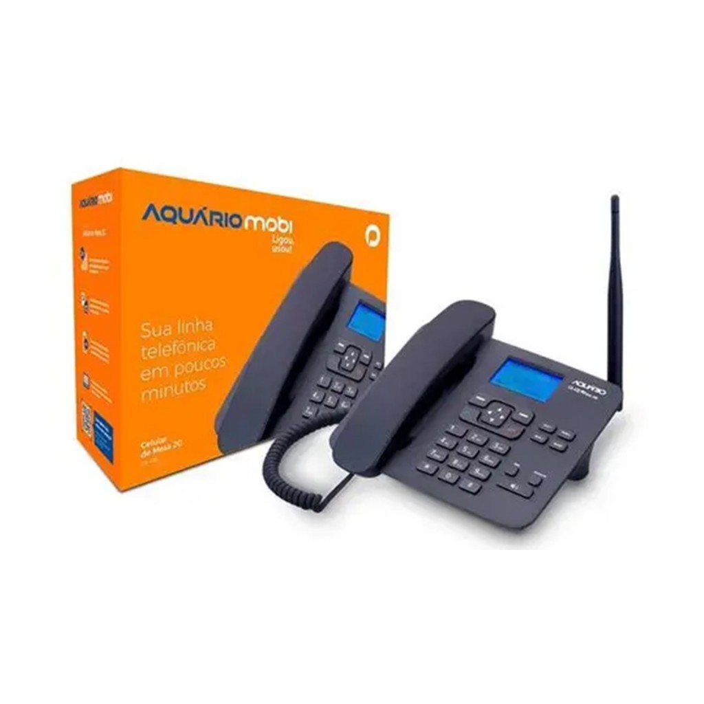Telefone Celular Fixo Aquario Ca-42s 2g Para 2 Chips Usado