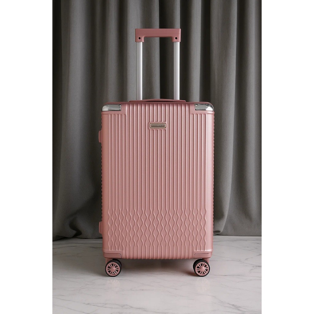 Mala de Viagem ABS 23kg Média Rodinhas 360° Média Resistente Extensor Antifurto Cadeado TSA