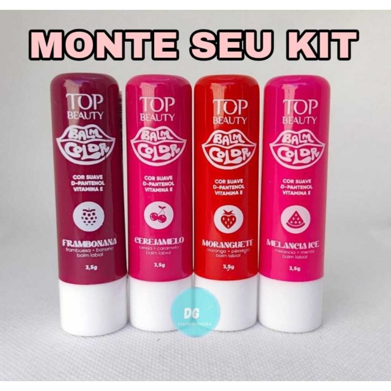 Monte seu Kit – Lip Balm Color com D-Panteno