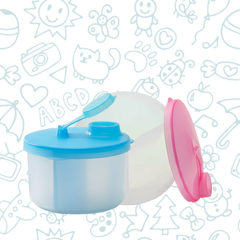 Kit 1-5 Porta Leite Em Pó 120g Infantil Murano Do