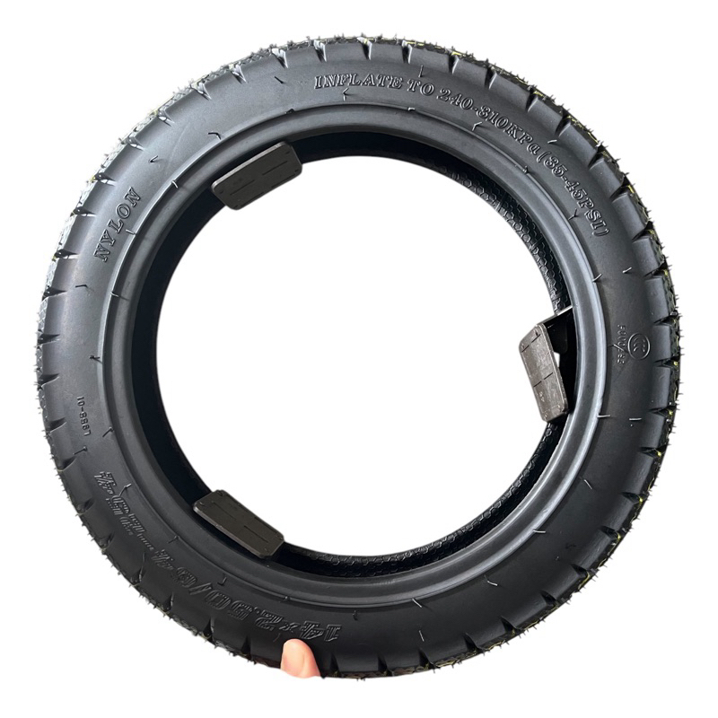 Pneu 14×2.5 para Scooter, Bicicleta elétrica (Aro 10) sem câmera