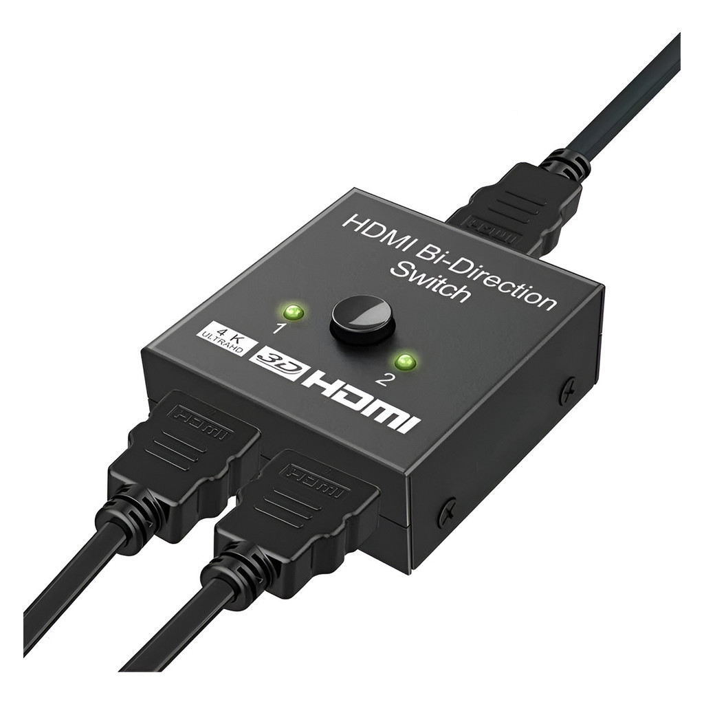 Chaveador Switch Hdmi 2×1 E 1×2 4k Splitter Duplicador Hdmi
