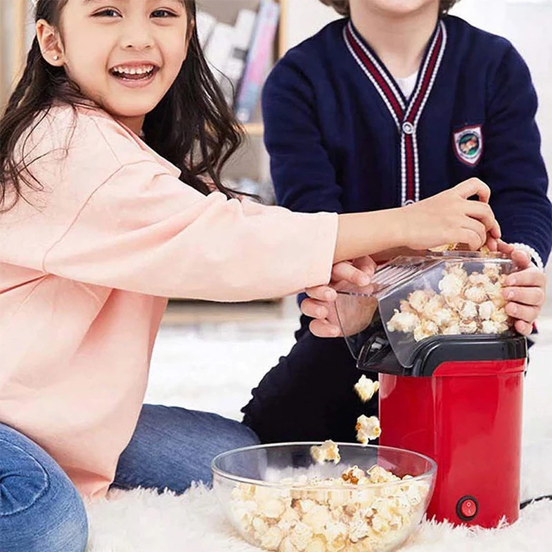 Pipoqueira Elétrica Ar Quente Máquina Fazer Pipoca Sem Óleo Minijoy – 110v