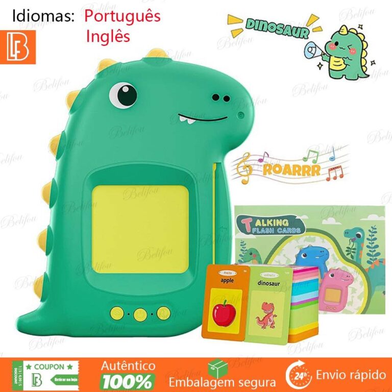 Pronúncia Portátil Máquina de Cartões Infantil