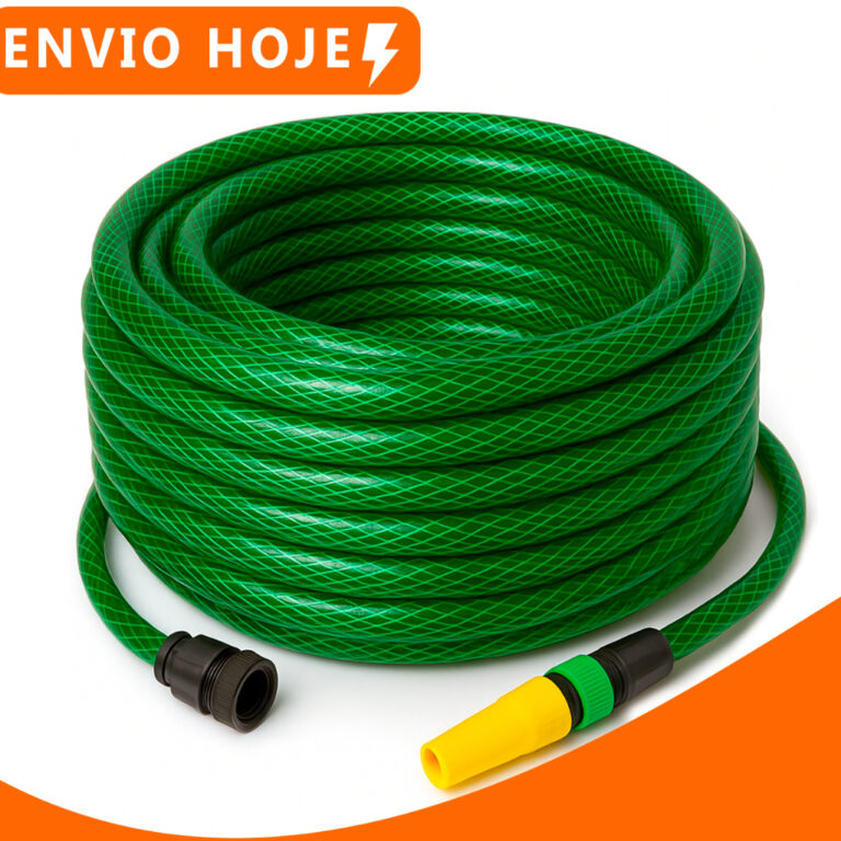 Mangueira De Jardim Reforçada Trançada Completa 