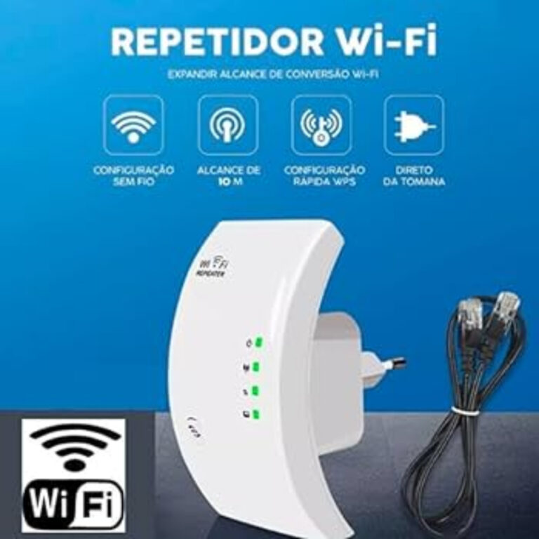 Repetidor de Sinal Wi-Fi – Bivolt Sinal Wire