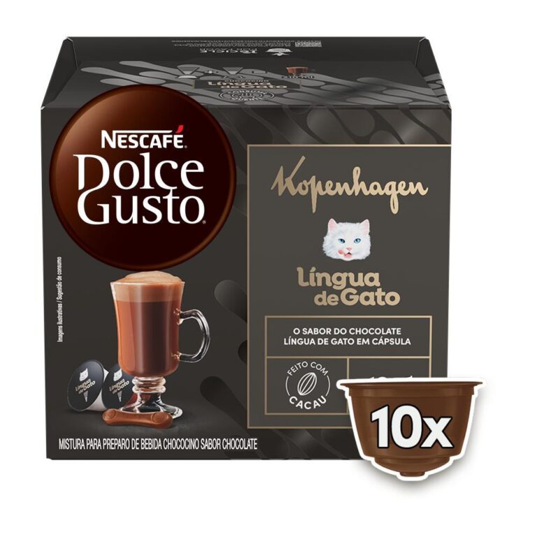 NESCAFÉ DOLCE GUSTO Chococcino Lingua de Gato Kop