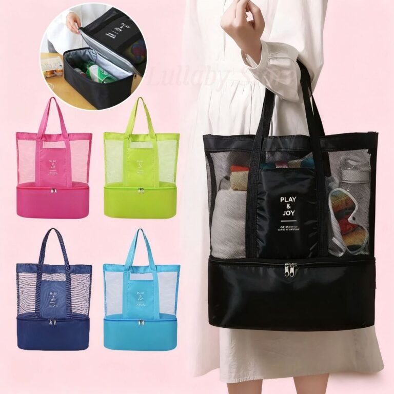 Bolsa de Praia com Separação Seco/Úmido –