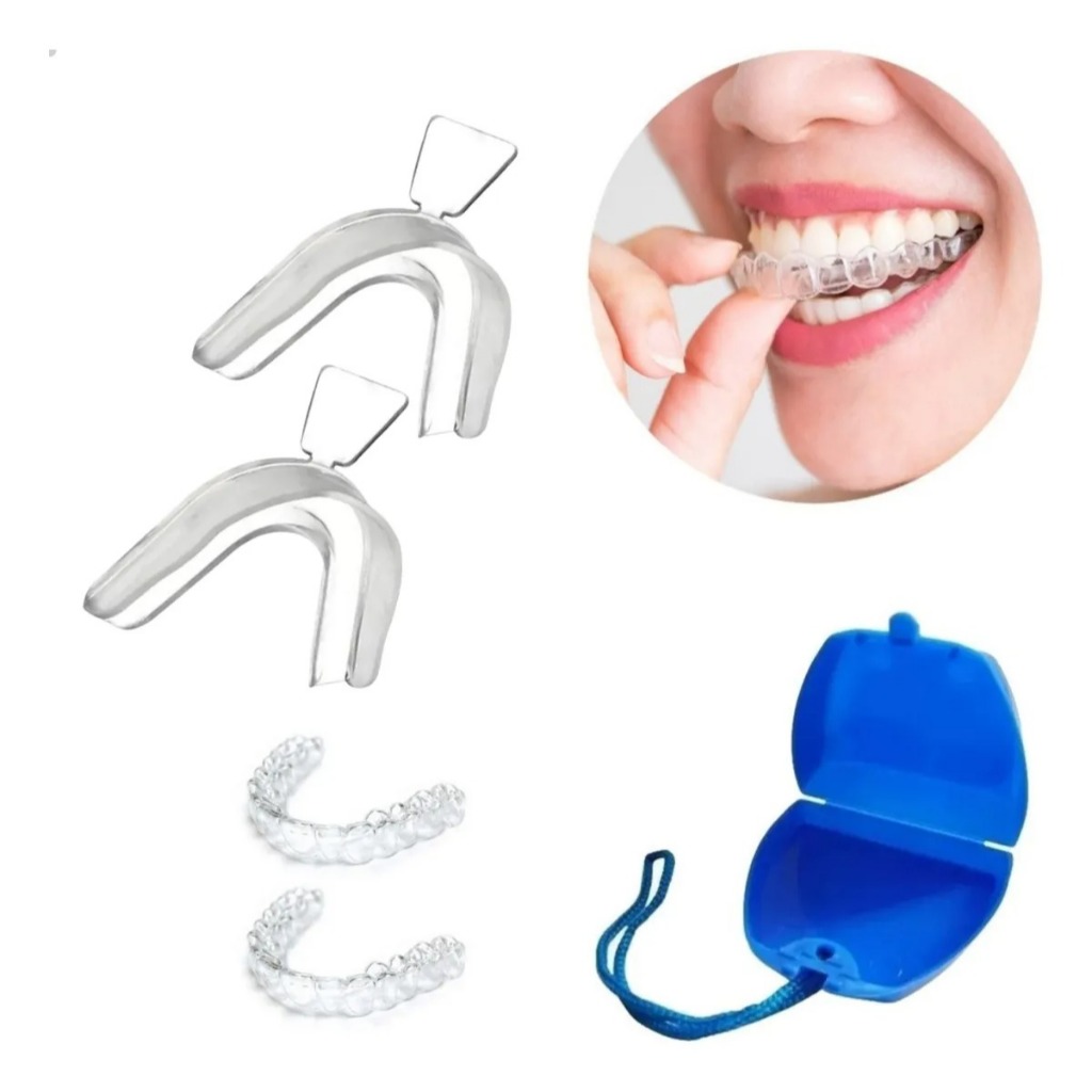 KIT 4 placas Moldeira Termomoldável Clareamento Dental Bruxismo – SSWHITE