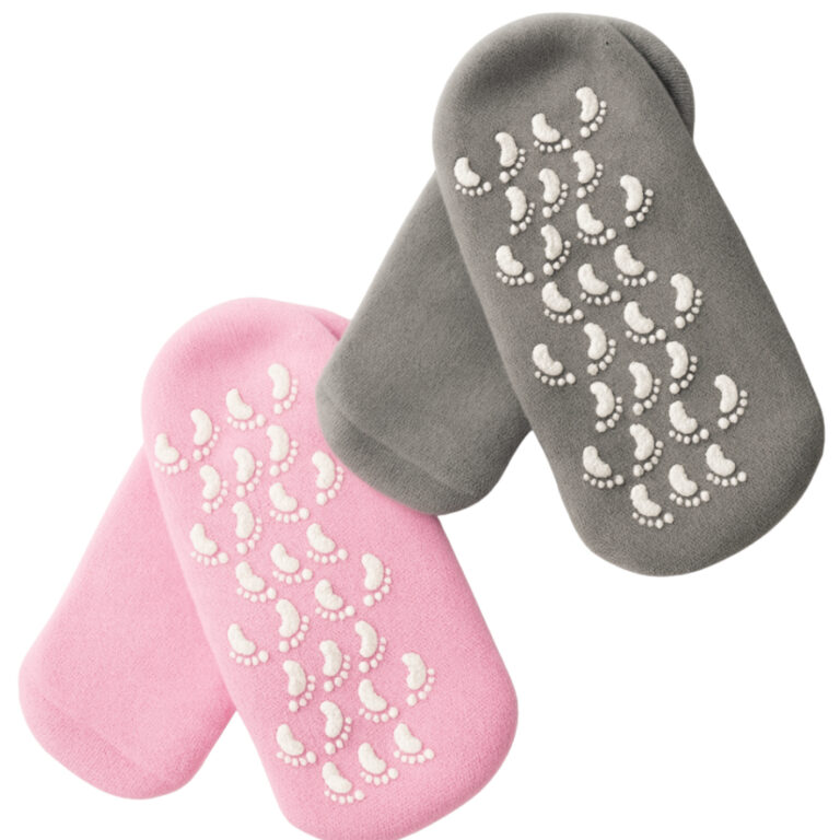 Meia Esfoliante De Silicone Pares Para Hidratar Ro