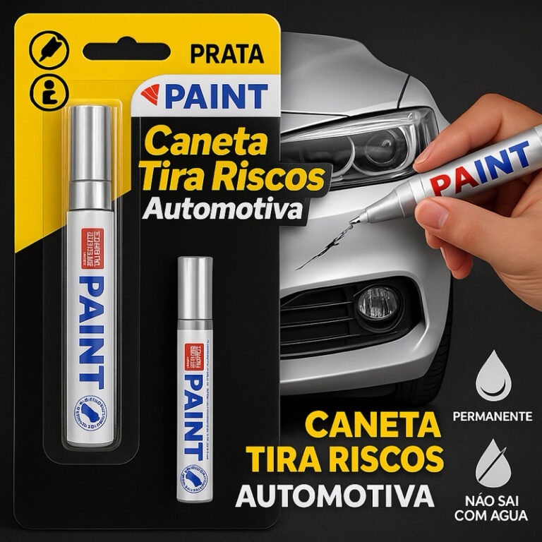 Caneta Tira Riscos Automotivo PAINT Retoque Pintur