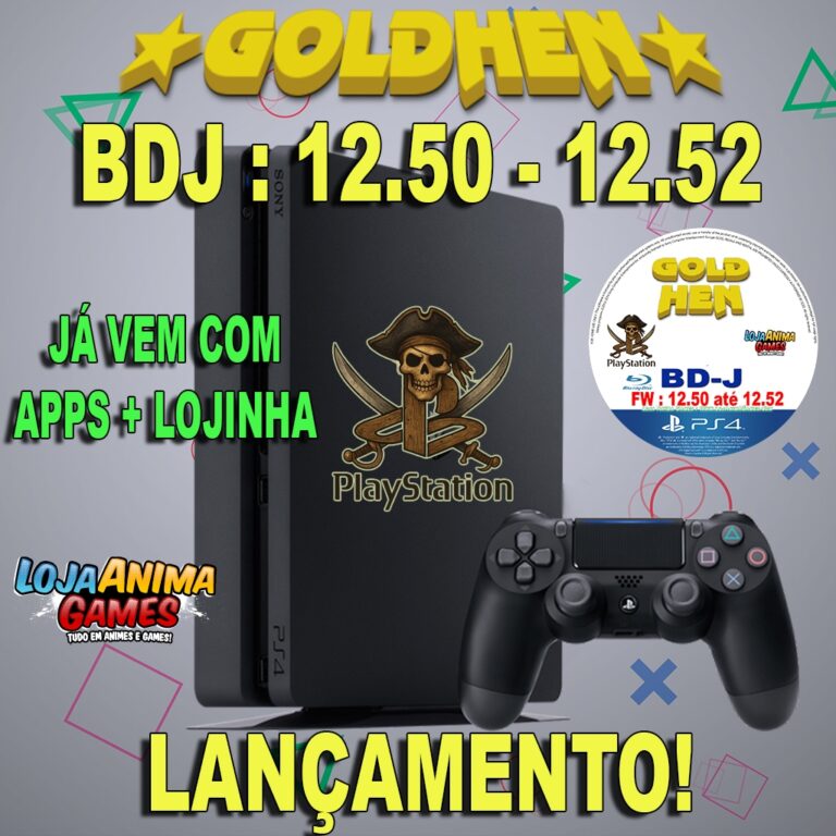 PS4 Blu-ray BD-J + LOJINHA 12.50 a 12.52 Automatic