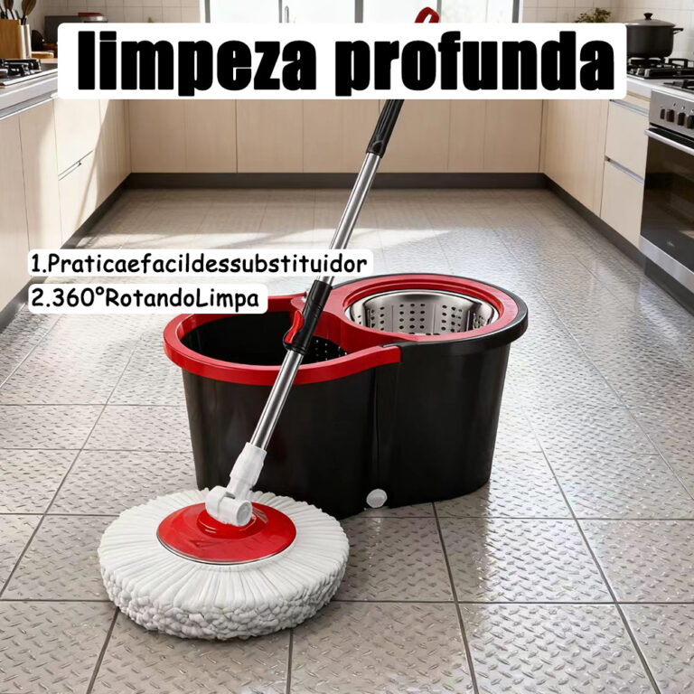 Kit mop balde rotativo Anti-derrapante Girar esfre