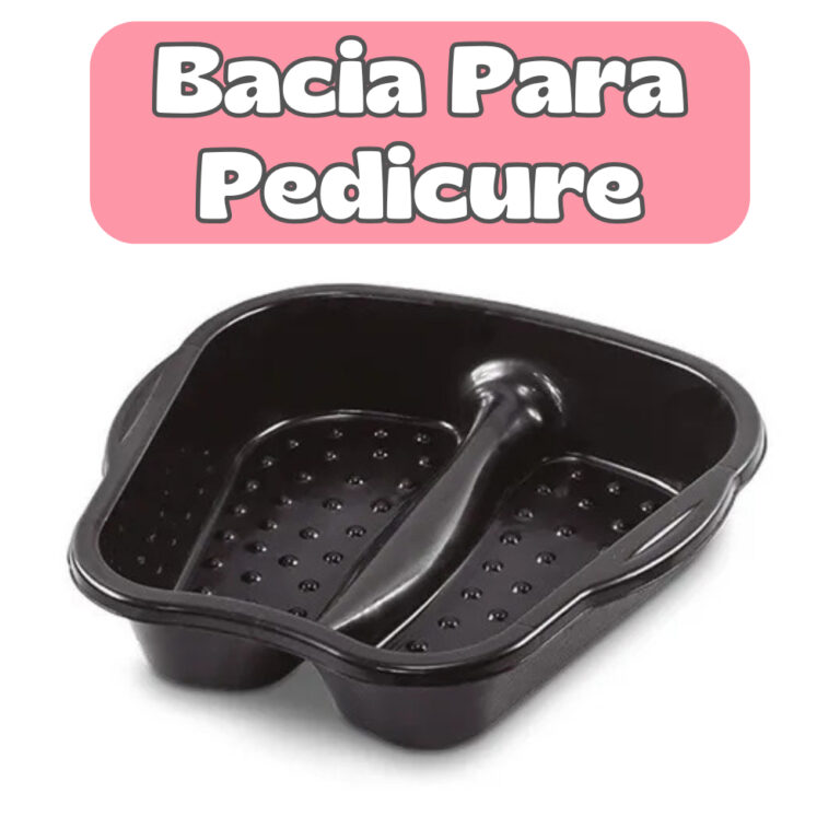 BACIA Plástica para Pedicure Salão de Beleza, Cl