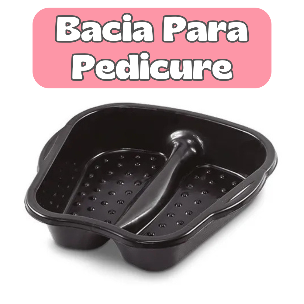 BACIA Plástica para Pedicure Salão de Beleza, Clinica de Estética, Spa para os pés