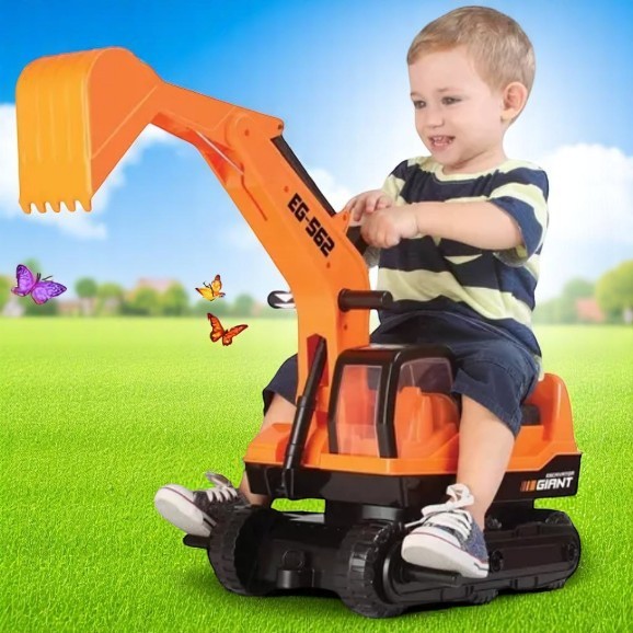 Retroescavadeira Infantil Gigante – Giant Es