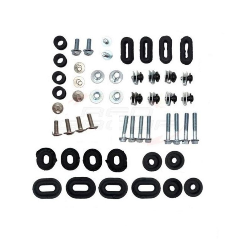 Kit Parafusos + Presilhas + Buchas Carenagem Nx 20