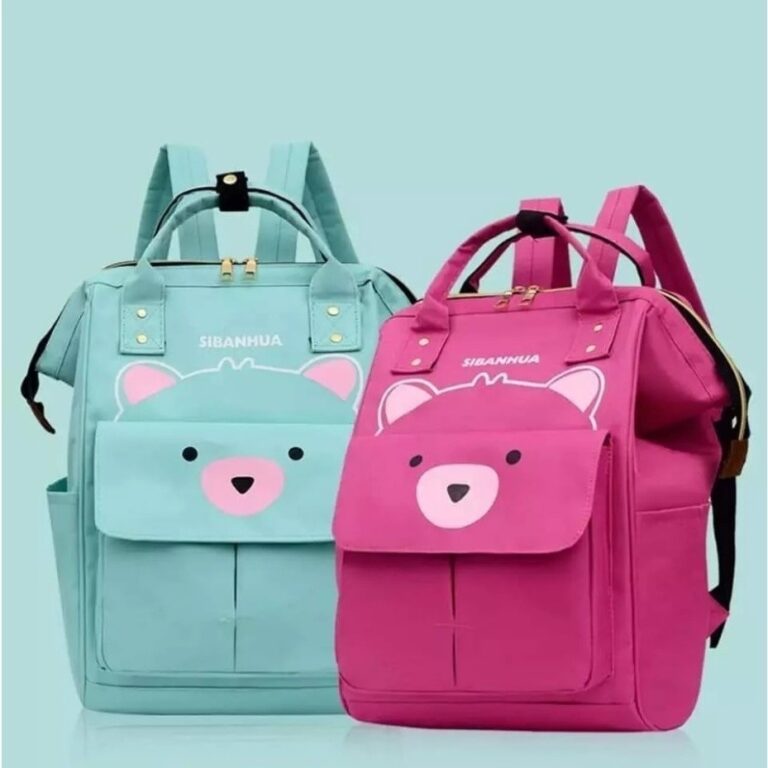 Mochila Maternidade  gatinho Bolsa Mamãe Bebê Mu