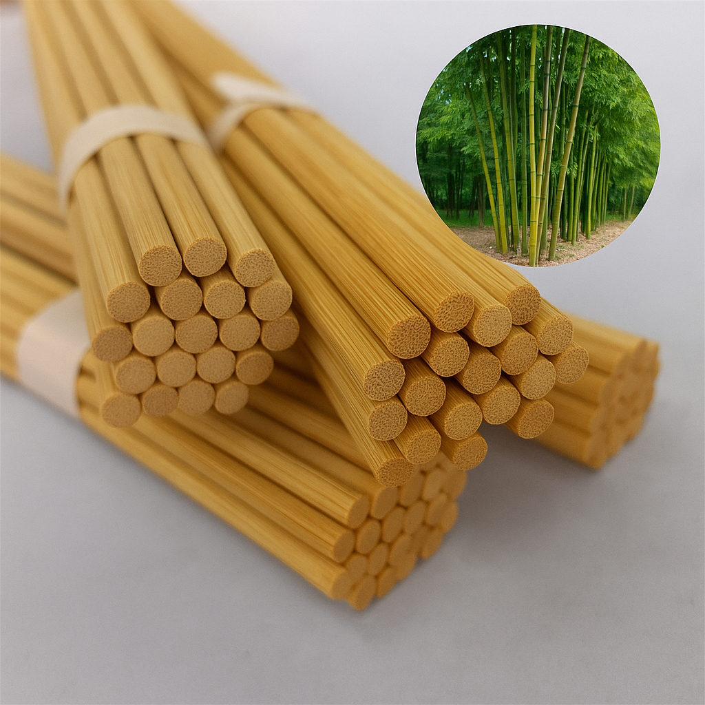 Vareta de Bambu para Estaquear 40/50/55/60/65/70cm- 24 unidades