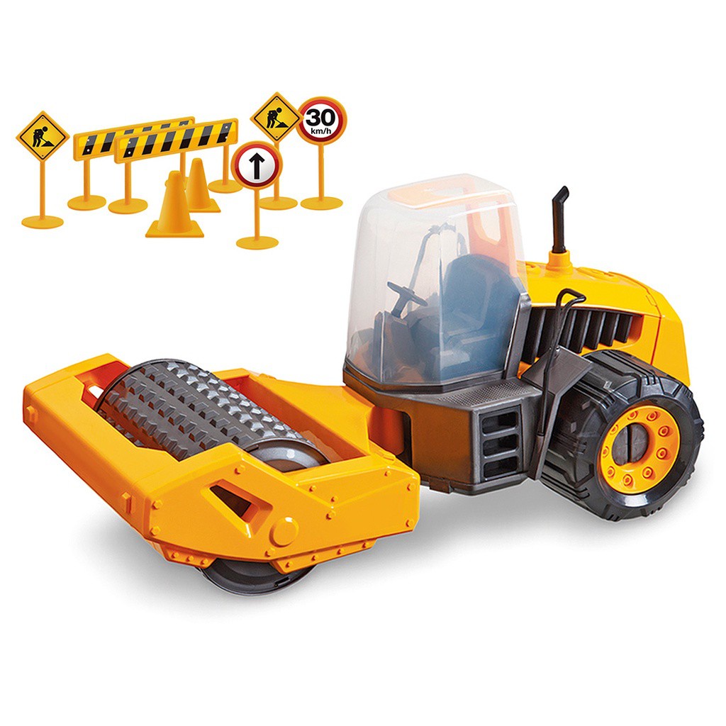 Trator Rolo Compactor Construction Machines 307 – Usual Brinquedos