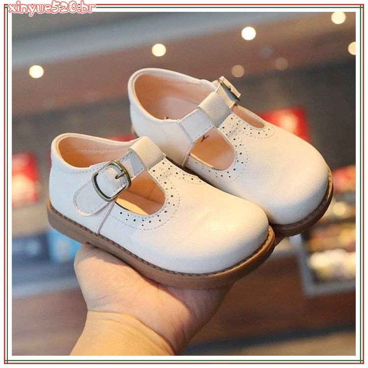 Mocassins Infantis Minimalistas Cor Única Com Vel