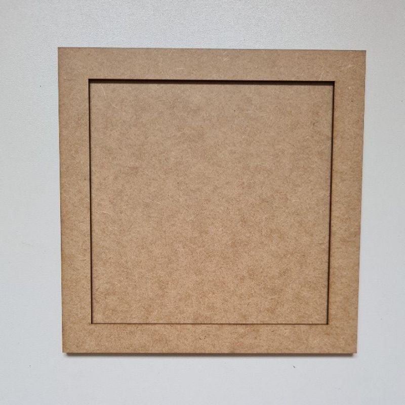Quadro Moldura 24×24 externo mdf cru de 3mm