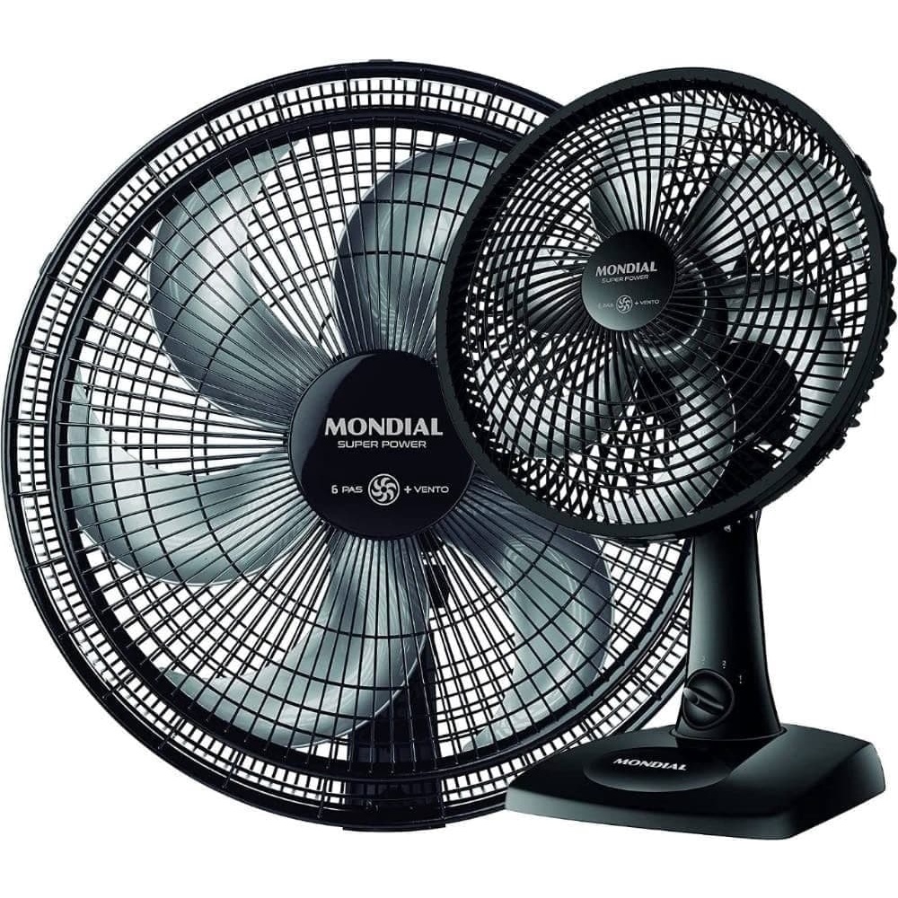 Ventilador De Mesa 30cm 6 Pás Mondial Vsp-30-B 11