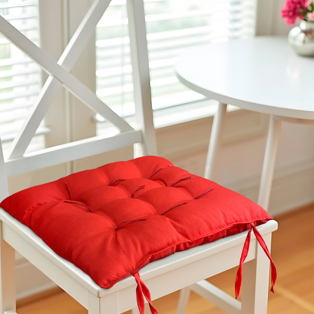 Kit com 06 Assento para cadeira 40×40 tecido 