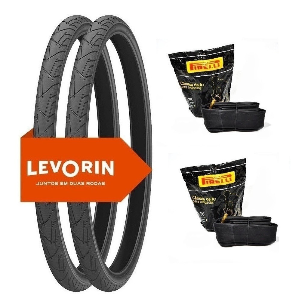Par Pneu Bike Praieiro Levorin Aro 26×1.95 +2