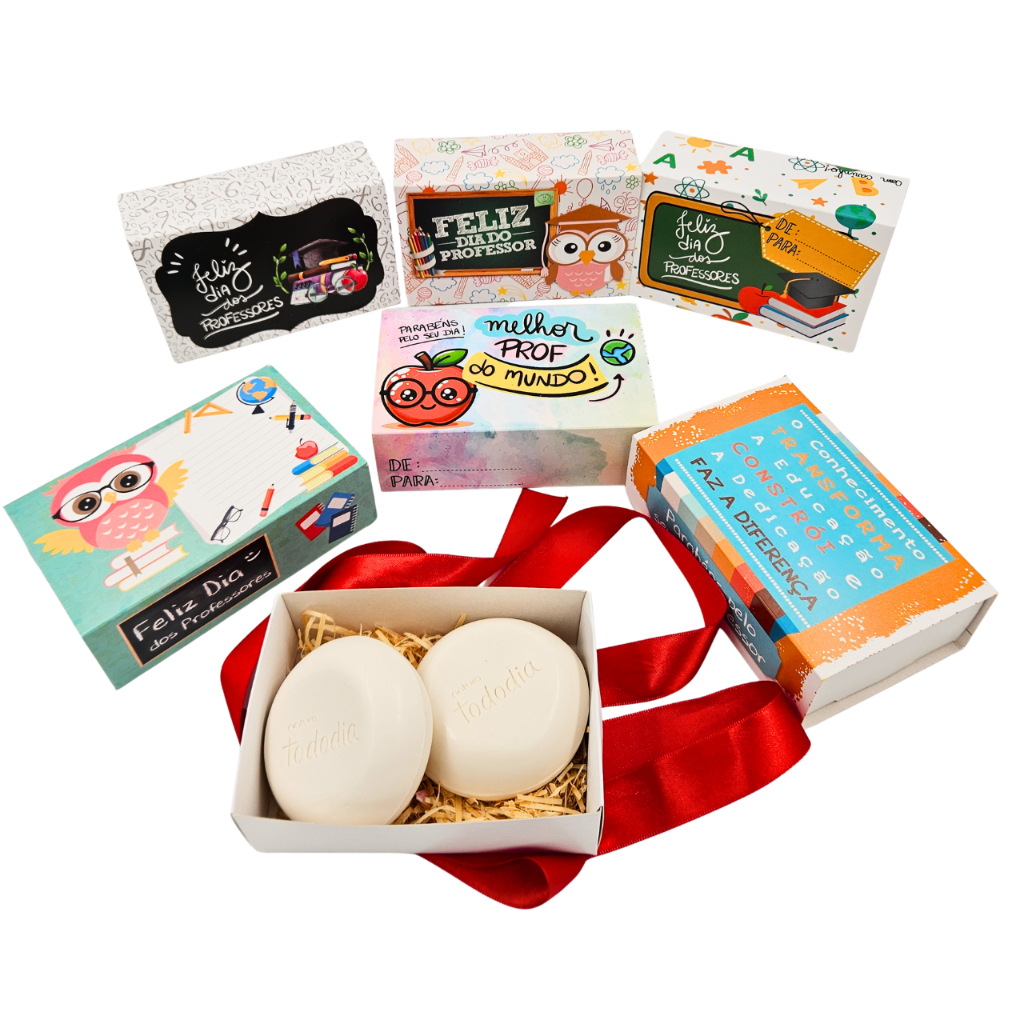 15 Caixas Especial Dia Dos Professores Para 6 Doce