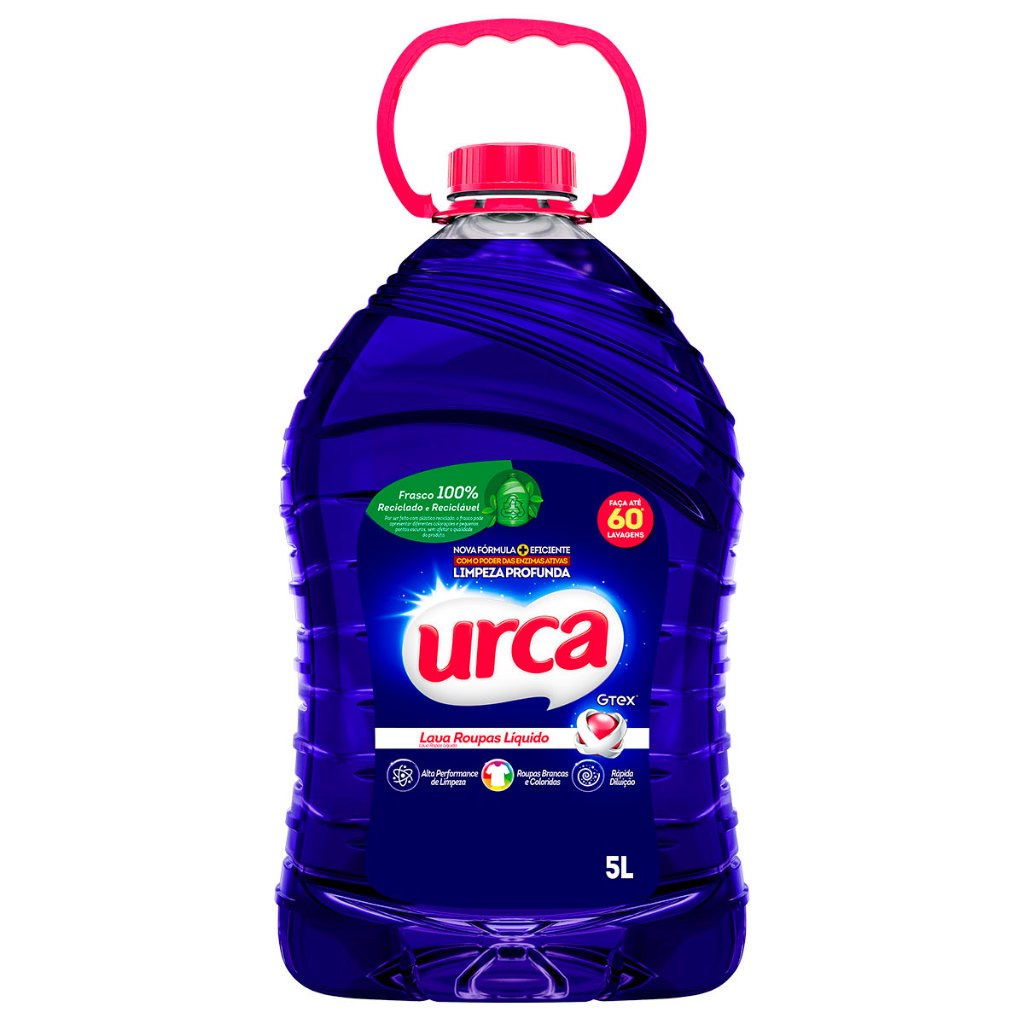 LAVA ROUPAS LIQUIDO URCA AZUL 5L