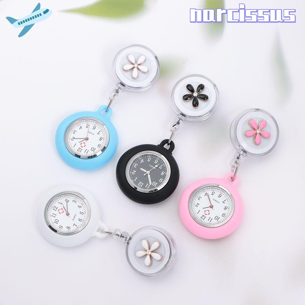 NARCISSUS Relógio de bolso retrátil, relógio mu