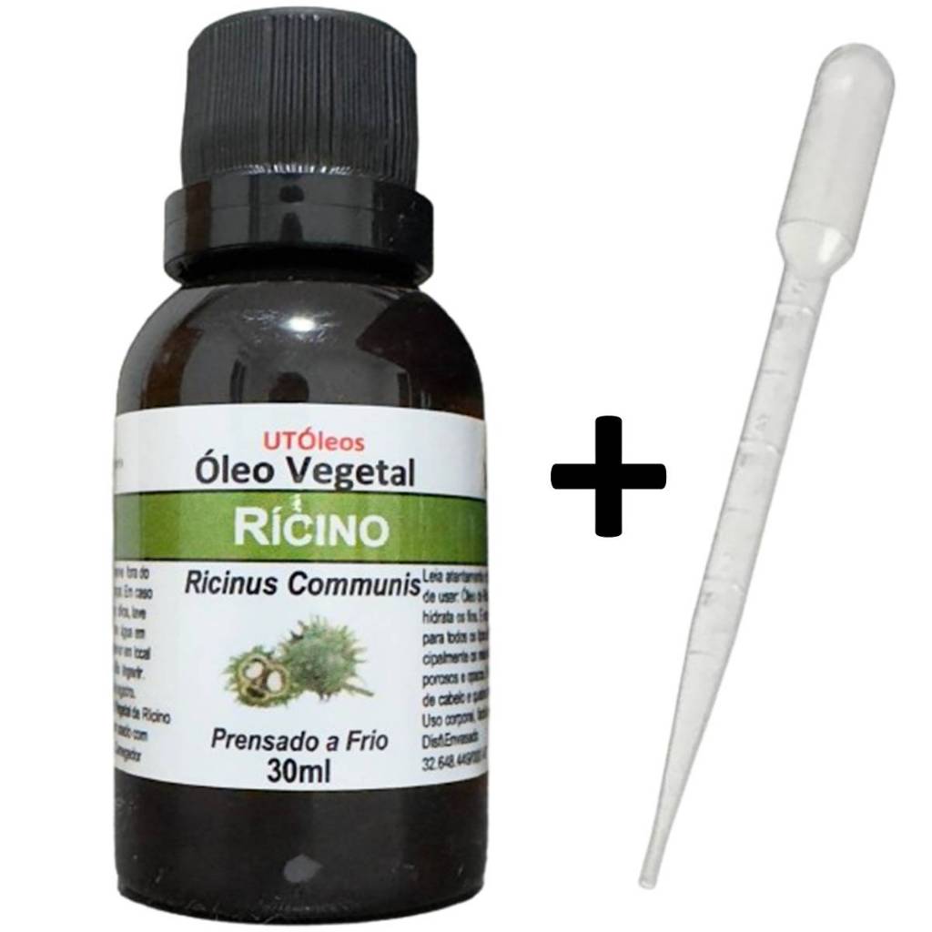 Óleo Vegetal de Rícino Mamona 100% Puro e Natura