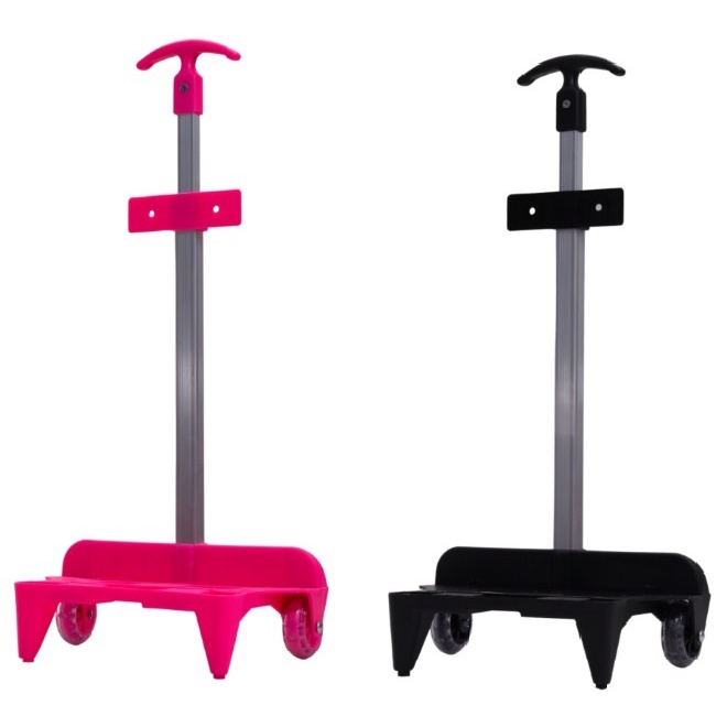 Carrinho Mochila Haste Única com Fixação Trasei