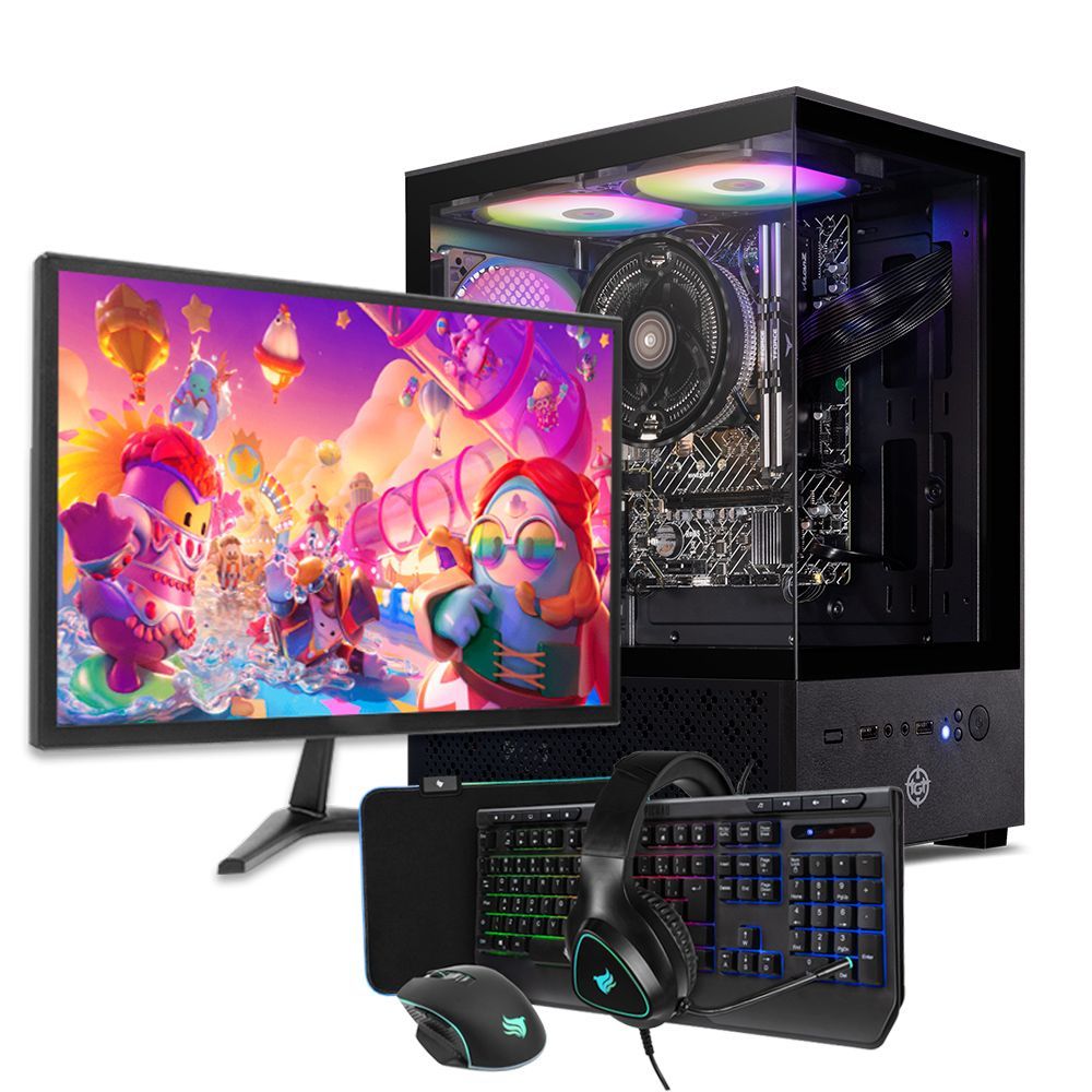 Pc Completo Gamer Monitor Led + 30 Jogos