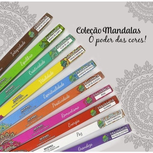 Incenso Natural Special Blend LINHA MANDALAS 1 Cai