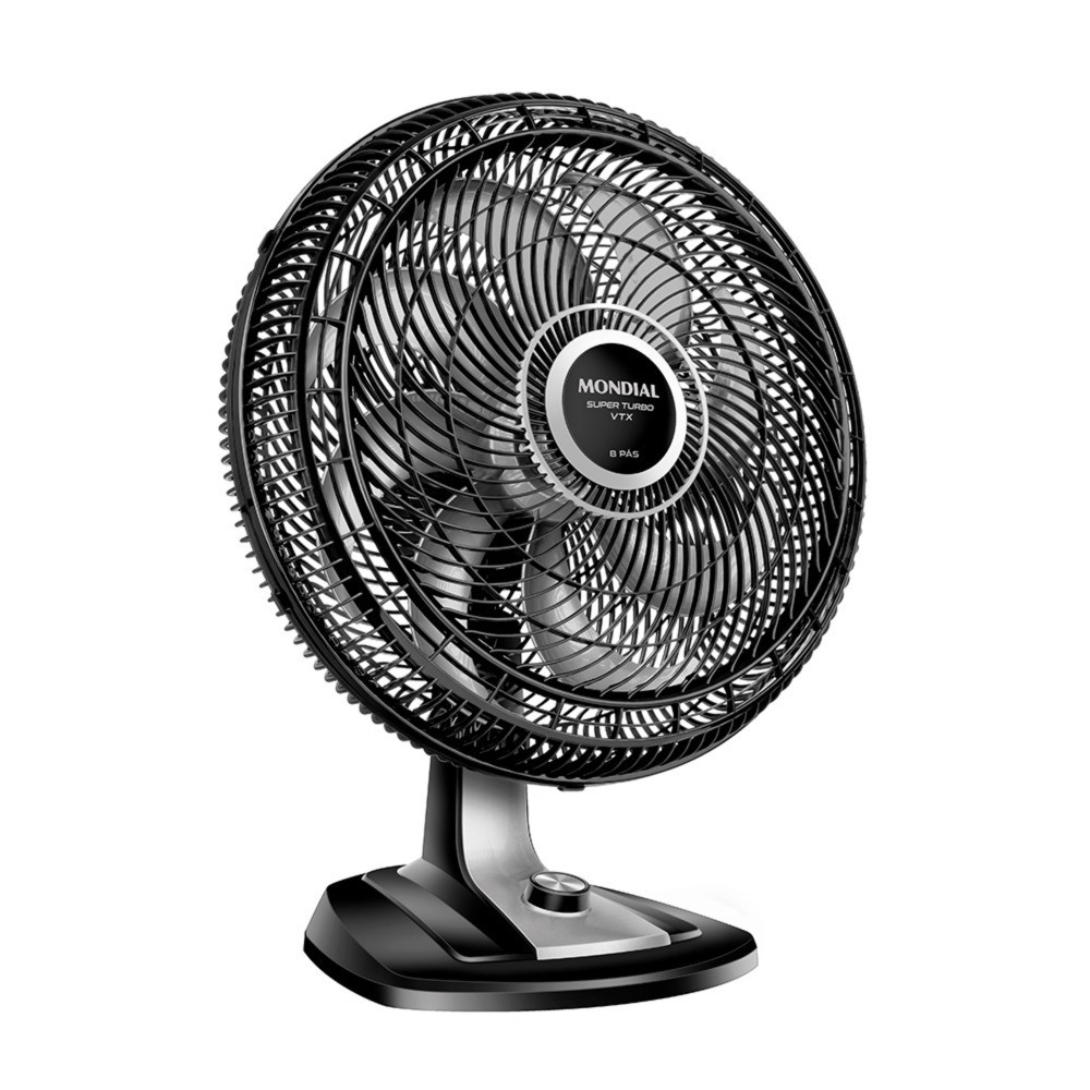 Ventilador de mesa 50 cm 8 pás 3 velocidades Turb