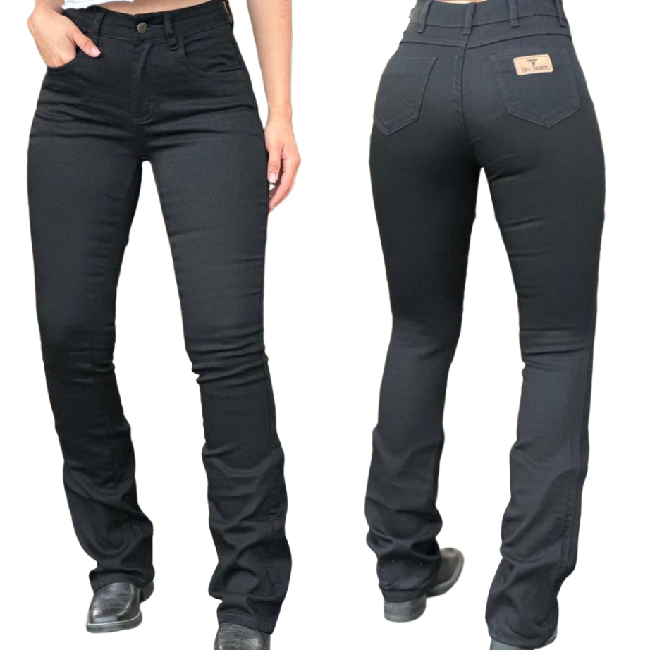 Calça Tex Team Tradicional – Preta