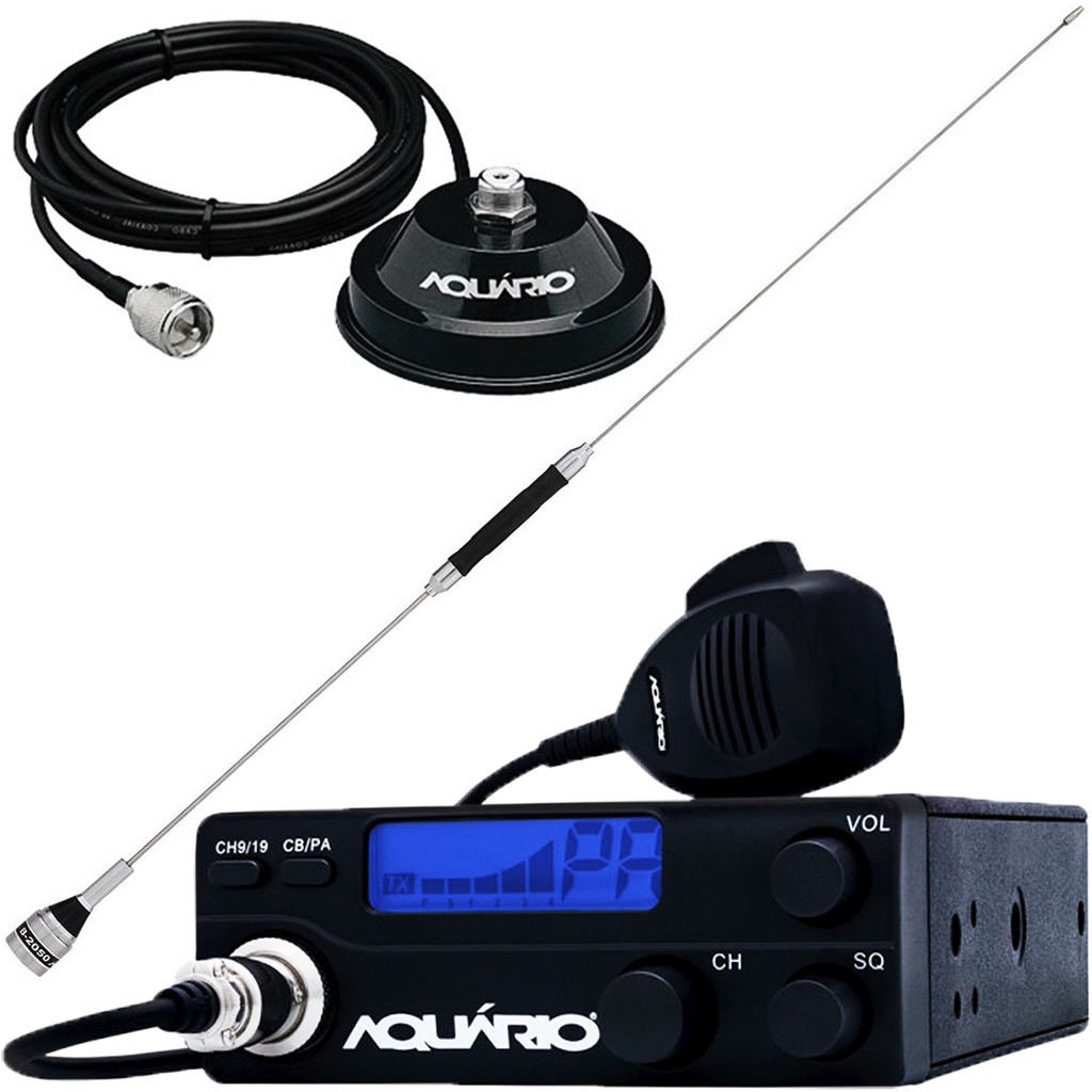 Radio Móvel Px 40 Canais RP-40 Antena Bobina Cent