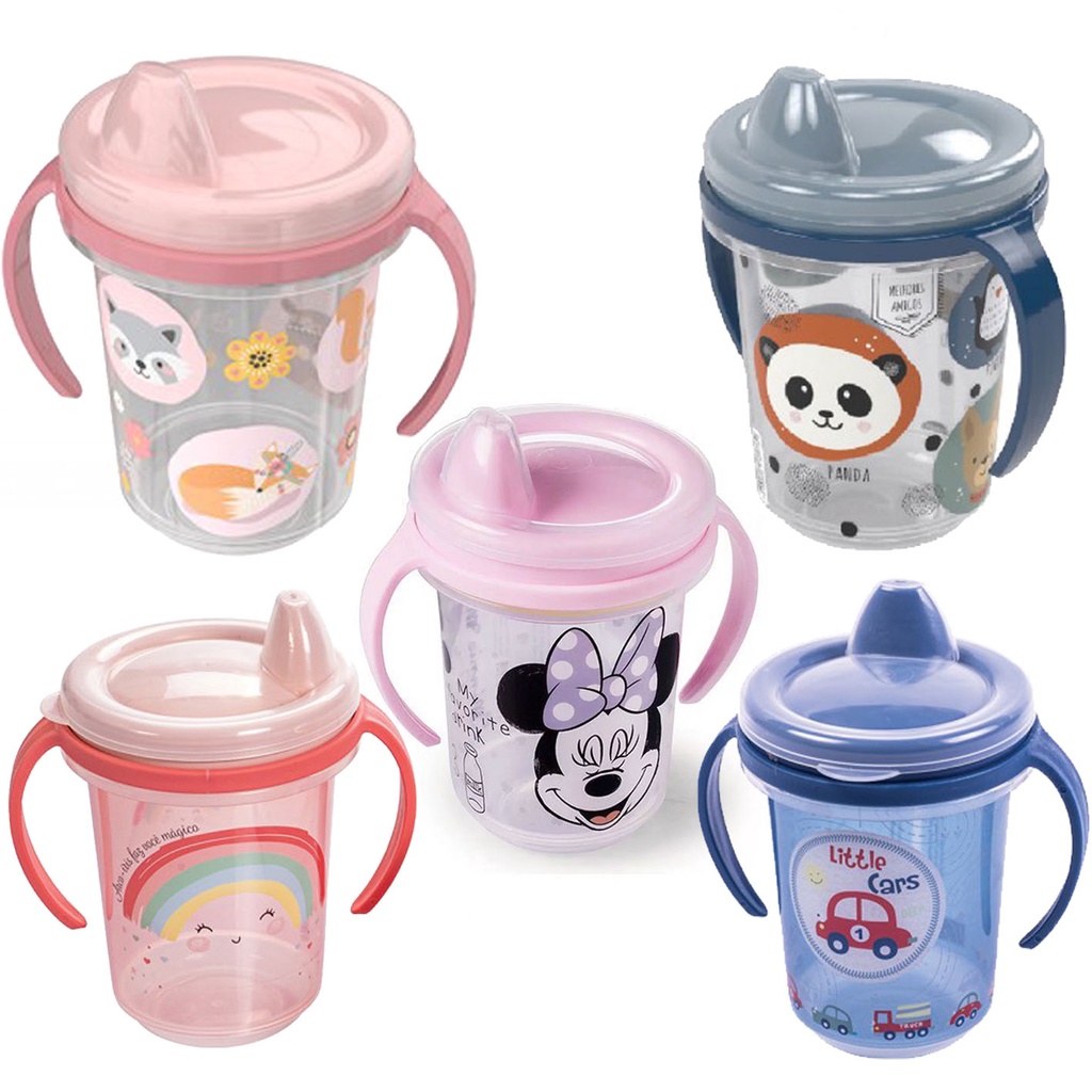 Copo Caneca Com Alça de Treinamento Infantil para