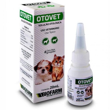 Otovet 20mL – Solução Otológica P/ Cães 