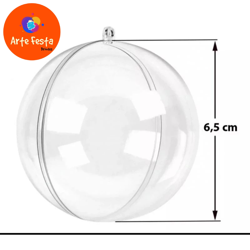 Esferas Acrílica  6.5m para Personalizar