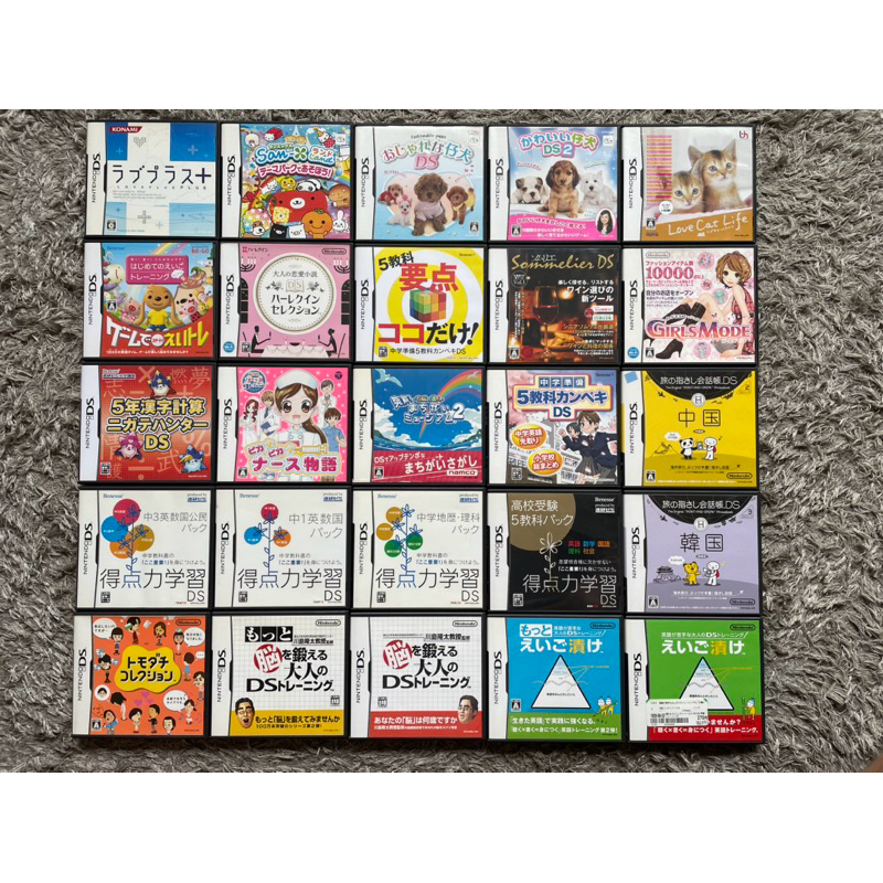 50$ CADA – NINTENDO DS – JOGOS ORIGINA