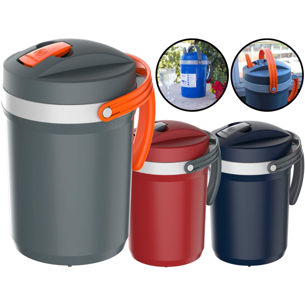 Jarra Garrafa Garrafão Térmica 2,5 Litros Flipto