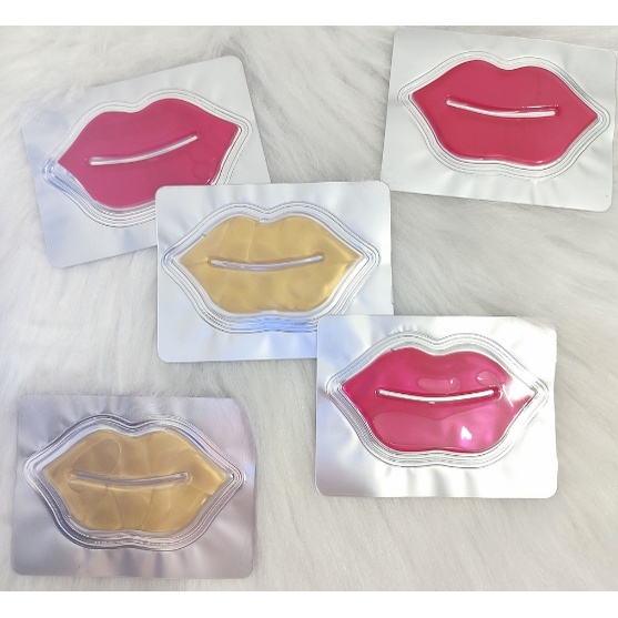 Kit 20 Máscara Labial De Mel de colágeno com cri