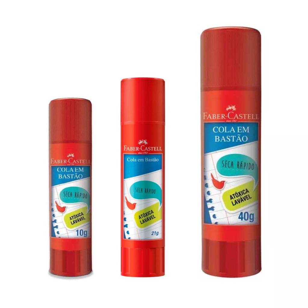 Cola Branca Bastão 10g 21g 40g – Faber Cast