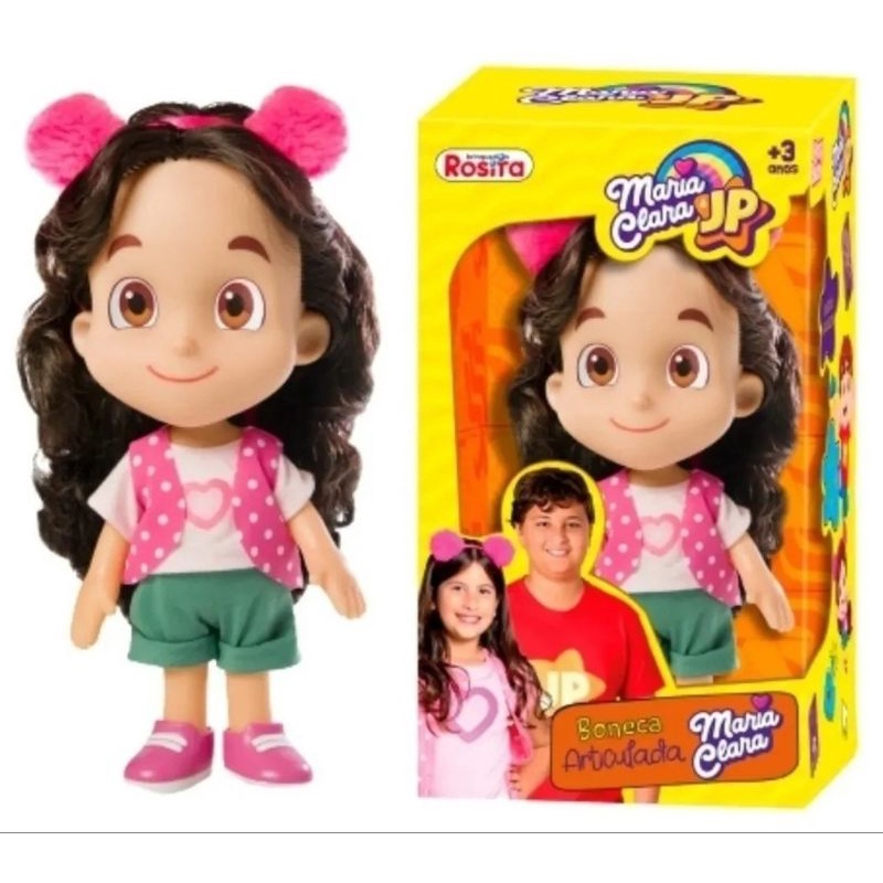 Boneca Infantil  Maria Clara ou JP pra Brincar e e