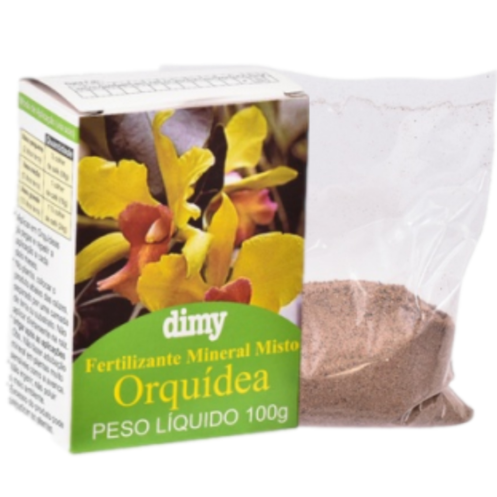 Fertilizante Mineral para Orquídea 100g Dimy
