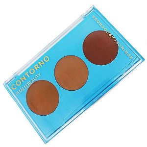 Paleta de Contorno com 3 cores PhálleBeauty  PH03