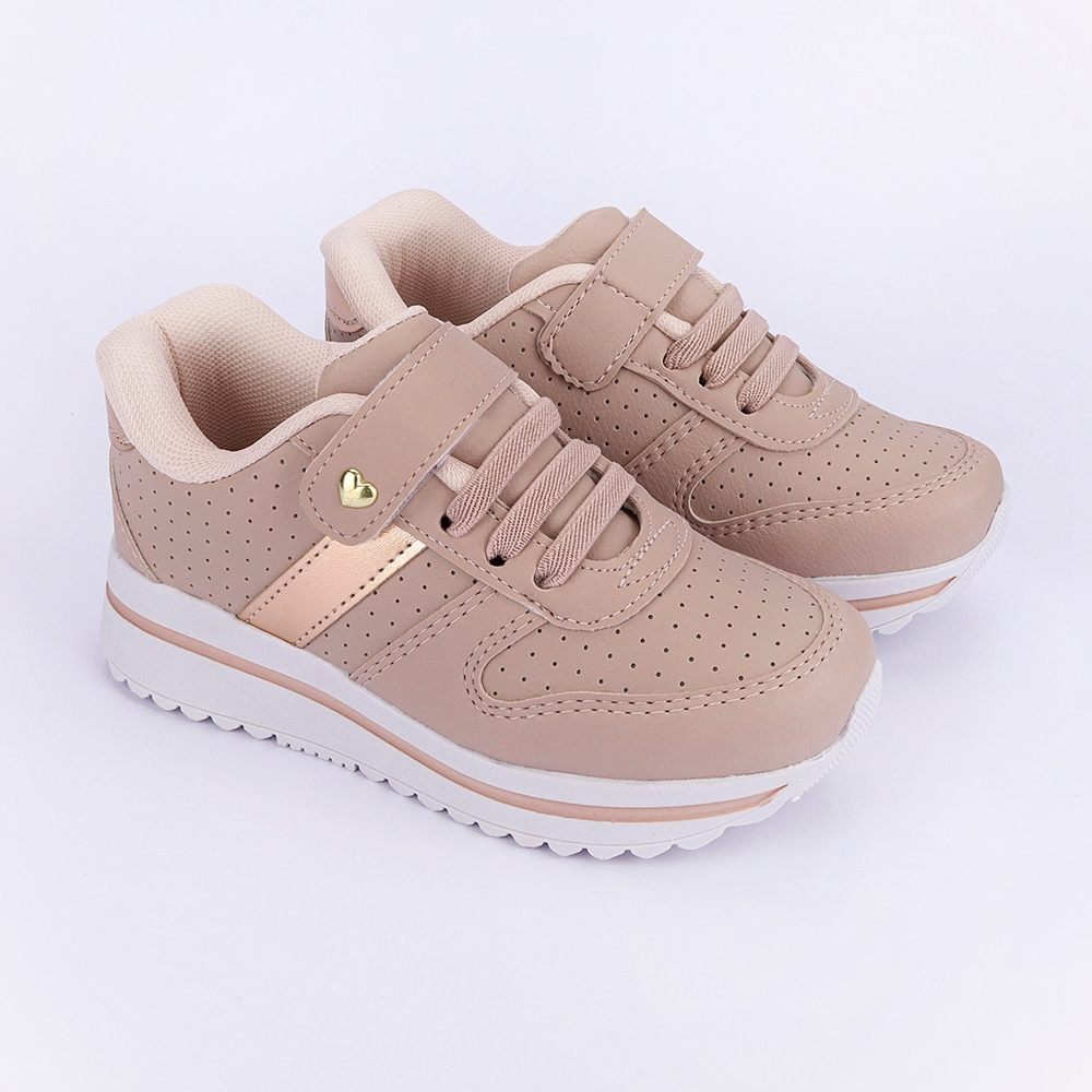 Tênis Infantil Feminino Menina Club Happy Do 24 a